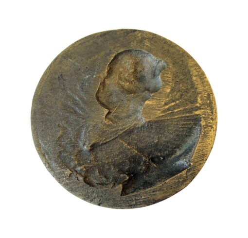 France 1833 Maria Augusta Galliae et Navarre (Maria of Navarre 1329-1347) by the world famous Guillaume Dupré - Image 4