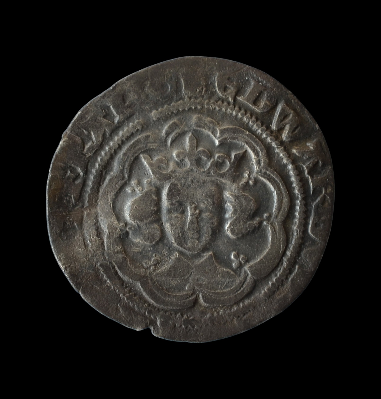 Edward III Halfgroat 4th Coinage Class C 1551-77 Pre-treaty period London