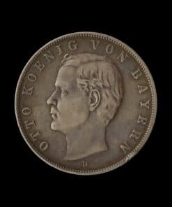 German States Bavaria Three Marks 1910