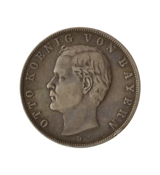 German States Bavaria Three Marks 1910 - Image 2