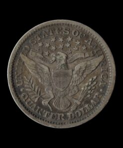 US ¼ Dollar "Barber Quarter" 1893 Philadelphia - Image 3