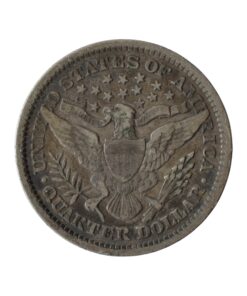 US ¼ Dollar "Barber Quarter" 1893 Philadelphia - Image 4