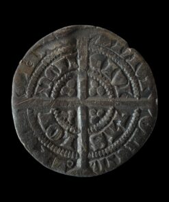Edward III Halfgroat 4th Coinage Class C 1551-77 Pre-treaty period London - Image 3