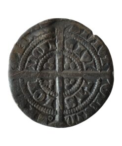 Edward III Halfgroat 4th Coinage Class C 1551-77 Pre-treaty period London - Image 4