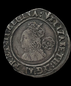 Elizabeth I Sixpence 1565 3rd and 4th issues; Smaller flan