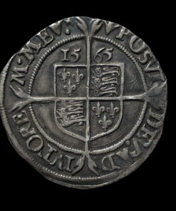 Elizabeth I Sixpence 1565 3rd and 4th issues; Smaller flan - Image 3
