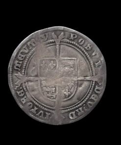 Edward VI Sixpence 3rd Period; Fine Silver London - Image 3