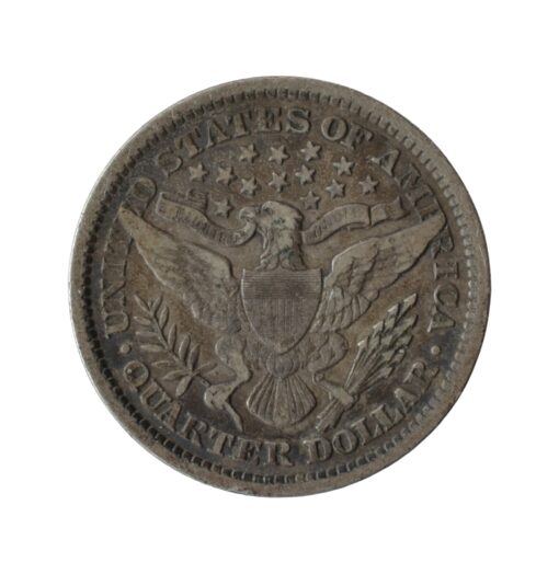 US ¼ Dollar "Barber Quarter" 1893 Philadelphia - Image 4