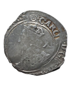 Alternative view of Charles I Shilling Group F; 6th bust Triangle in Circle