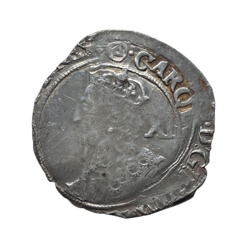 Charles I Shilling Group F; 6th bust Triangle in Circle - Image 2