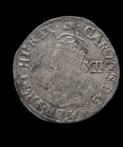 Charles I Shilling Group D 4th bust Tun