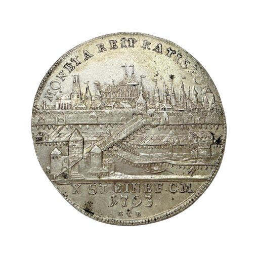 German States Free city of Regensburg 1793 Mint Master Georg Christoph Busch - Image 2