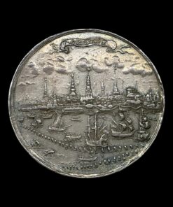 Denmark Battle of Kronborg Silver Medal 1658 by Jeremias Hercules Rare