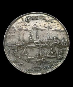 Denmark Battle of Kronborg Silver Medal 1658 by Jeremias Hercules Rare