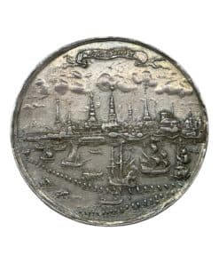Denmark Battle of Kronborg Silver Medal 1658 by Jeremias Hercules Rare