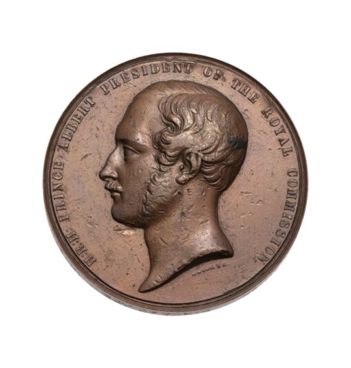 Great Exhibition, Exhibitor's medal 1851 by W.Wyon, - Image 2