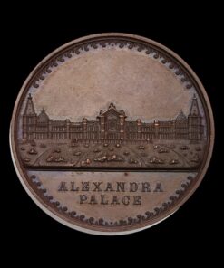 Alexandra Palace Industrial Exhibition Bronze Medal 1885