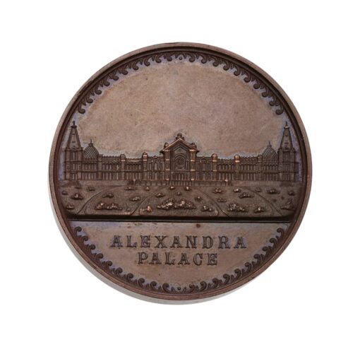 Alexandra Palace Industrial Exhibition Bronze Medal 1885 - Image 2