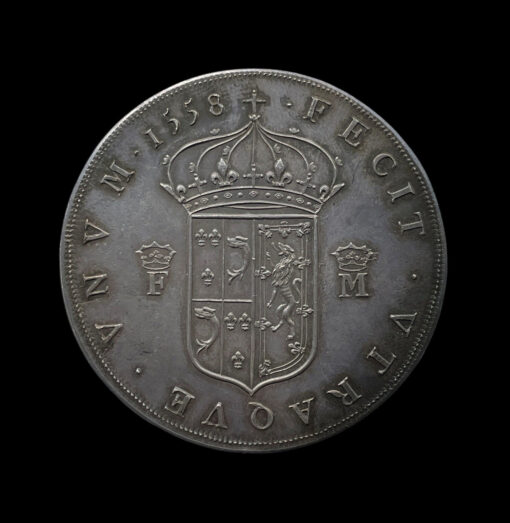 Scotland Silver Medal Wedding of Mary, Queen of Scots, to the Dauphin Francis 1558 Die by J.B. Salmson (early 19th-century restrike) Paris - Original Box - Possibly Finest Available - Image 3