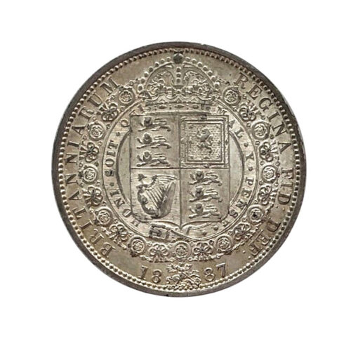 Victoria Jubilee Head Halfcrown 1887 Lustre - Image 2