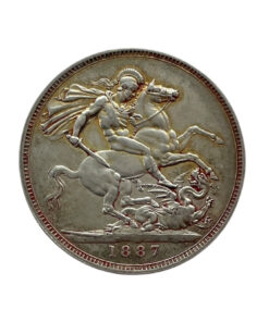 Alternative view of Victoria Crown 1887