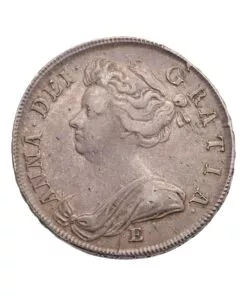 Alternative view of Anne Halfcrown 1707E SEXTO Post-Union Edinburgh Mint