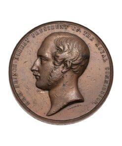 Great Exhibition, Exhibitor's medal 1851 by W.Wyon, - Image 2