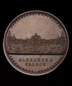 Alexandra Palace Industrial Exhibition Bronze Medal 1885