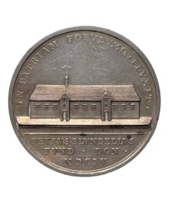 Alternative view of Blundell's School Tiverton Keats Prize Silver 1777 by Pingo