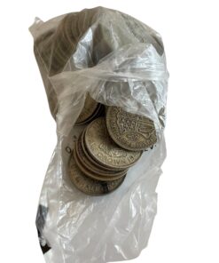 Alternative view of Pre 1947 £5 Bag of Halfcrowns 555.55g - Lowest price anywhere and below spot!