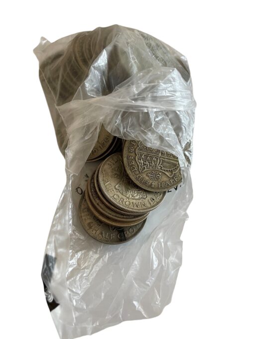 Pre 1947 £5 Bag of Halfcrowns 555.55g - Lowest price anywhere and below spot! - Image 2