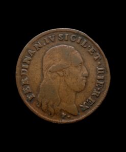 Italian States Kingdom of Naples Ferdinando IV 6 Tornesi 1800