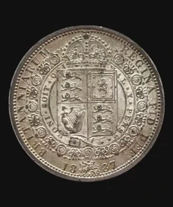 Victoria Jubilee Head Halfcrown 1887 Lustre