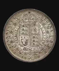 Victoria Jubilee Head Halfcrown 1887 Lustre
