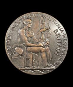 Edward VIII Proposed Coronation Bronze Medal by Gaunt 1937 - Image 3