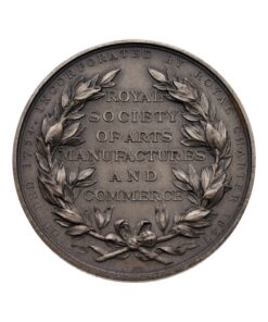 Prince Albert Royal Society of Arts, Manufactures and Commerce Silver Medal, by W. Wyon