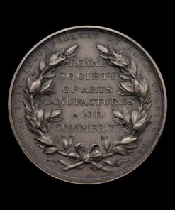 Prince Albert Royal Society of Arts, Manufactures and Commerce Silver Medal, by W. Wyon