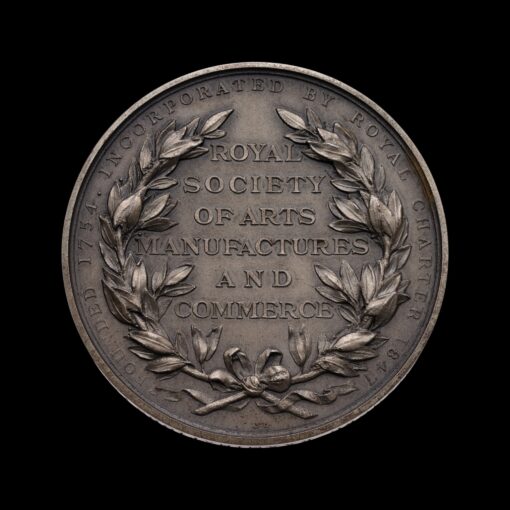 Prince Albert Royal Society of Arts, Manufactures and Commerce Silver Medal, by W. Wyon