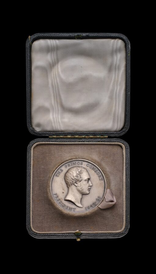 Prince Albert Royal Society of Arts, Manufactures and Commerce Silver Medal, by W. Wyon