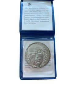 Finland 10 Markkaa Urho Kaleva Kekkonen 1975 Helsinki Silver
