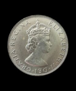 Bermuda Elizabeth II Silver Crown 1964 - Image 3