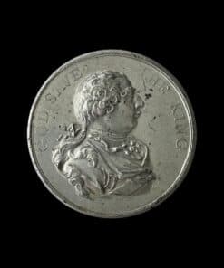 George III Grand National Jubilee Medal by T. Wyon 1809 – White Metal and Scarce