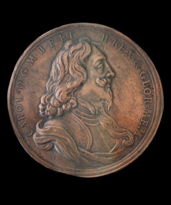 King Charles I, Memorial Executed in 1649 uniface Medal