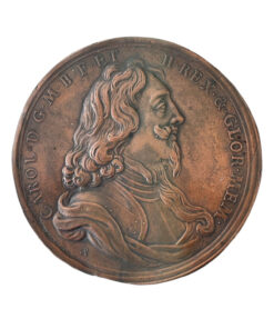 Alternative view of King Charles I, Memorial Executed in 1649 uniface Medal