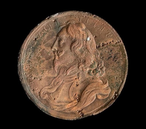 King Charles I, Memorial Executed in 1649 uniface Medal