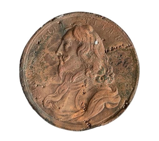 King Charles I, Memorial Executed in 1649 uniface Medal