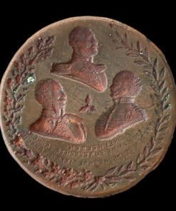 Uniface Medal from 1864 Celebrating the Liberation of Schleswig-Holstein during the Second Schleswig War