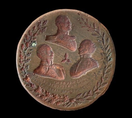 Uniface Medal from 1864 Celebrating the Liberation of Schleswig-Holstein during the Second Schleswig War