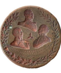 Uniface Medal from 1864 Celebrating the Liberation of Schleswig-Holstein during the Second Schleswig War