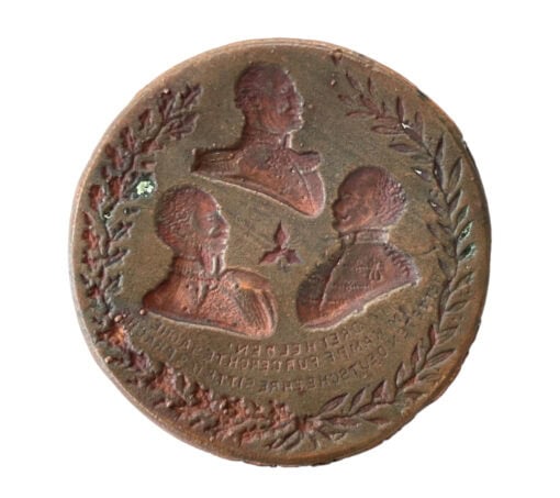 Uniface Medal from 1864 Celebrating the Liberation of Schleswig-Holstein during the Second Schleswig War
